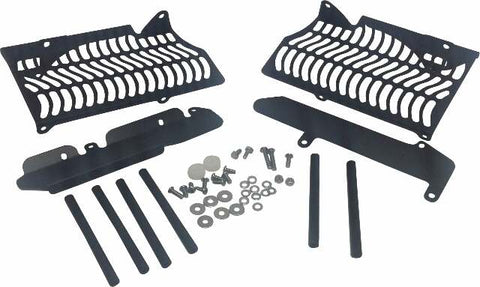 UNABIKER RADIATOR GUARD BLACK HONDA CRF450R '15-16 HF450R7-B