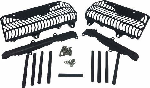 UNABIKER RADIATOR GUARD KAWASAKI BLACK KKX17250F-K