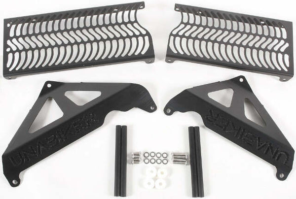 UNABIKER RADIATOR GUARD (BLACK) KKLX09250S-K