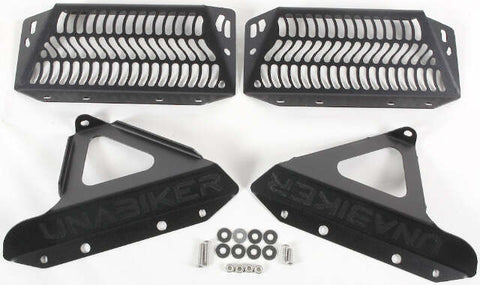 UNABIKER RADIATOR GUARD (BLACK) YYZ123-K