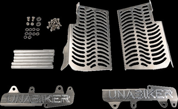 UNABIKER RADIATOR GUARD HON BLACK HF250R7-A