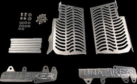 UNABIKER RADIATOR GUARD HON BLACK HF250R7-A