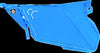 PRO ARMOR TRADITIONAL DOOR SKY BLUE POL P141D000SB