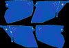PRO ARMOR TRADITIONAL HALF DOORS BLUE POL P144D000PB