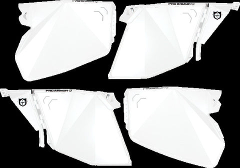 PRO ARMOR TRADITIONAL HALF DOORS WHITE POL P144D000WH-133