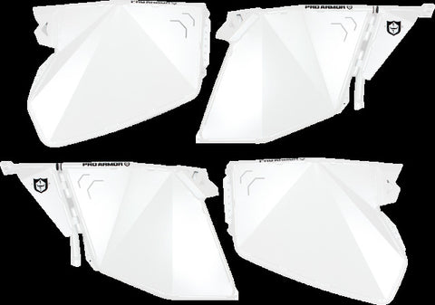 PRO ARMOR TRADITIONAL HALF DOORS WHITE PEARL POL P144D000WP