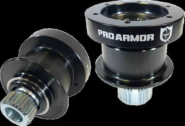 PRO ARMOR QUICK RELEASE STEERING WHEEL HUB BLACK P081Z281BL