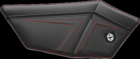 PRO ARMOR RZR PRO XP DOOR BAGS W/ KNEE PADS RED POL P199Y322RD