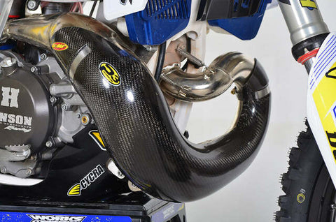 P3 PIPE GUARD CARBON FIBER 101066-FMF