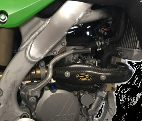 P3 HEAT SHIELD CARBON STK PIPE KAW 206056