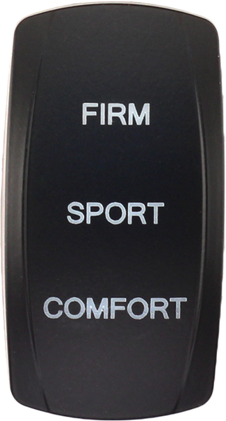 XTC POWER PRODUCTS DASH SWITCH ROCKER FACE FIRM/SPORT/COMFOT SW00-00100048