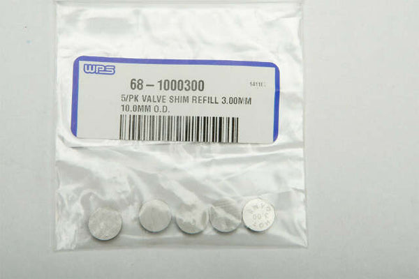 HOT CAMS VALVE SHIMS 10.00X3.00MM 5/PK 5PK1000300