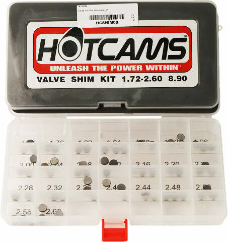 HOT CAMS VALVE SHIM KIT 69PC KTM HCSHIM00