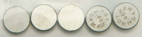 HOT CAMS VALVE SHIMS 7.48X2.45MM 5/PK 5PK748245