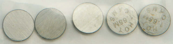 HOT CAMS VALVE SHIMS 9.48X1.65MM 5/PK 5PK948165