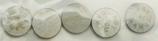 HOT CAMS VALVE SHIMS 9.48X1.80MM 5/PK 5PK948180