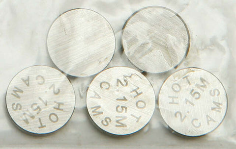 HOT CAMS VALVE SHIMS 9.48X2.15MM 5/PK 5PK948215
