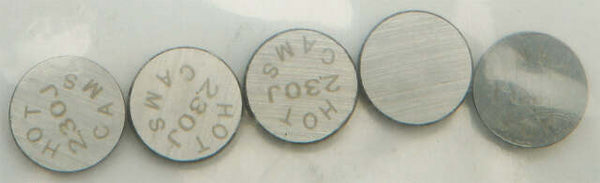 HOT CAMS VALVE SHIMS 9.48X2.30MM 5/PK 5PK948230