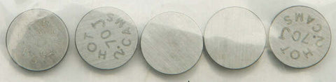 HOT CAMS VALVE SHIMS 9.48X2.70MM 5/PK 5PK948270