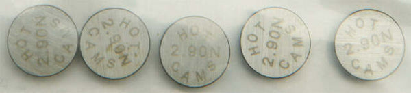 HOT CAMS VALVE SHIMS 9.48X2.90MM 5/PK 5PK948290