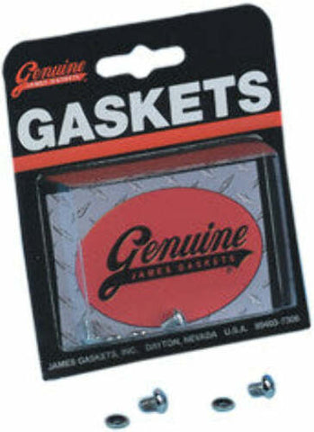 JAMES GASKETS GASKET SCREW FORK DRAIN CHROME BUTTON SCREWS KIT 45790-80-BH