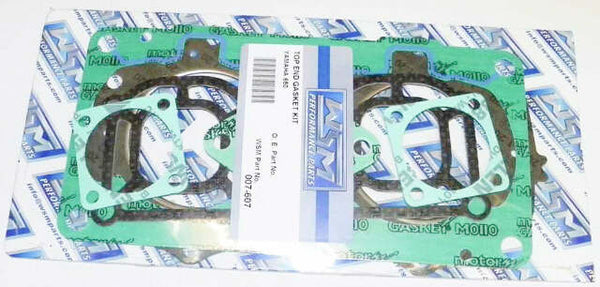 WSM TOP END GASKET KIT YAM ALL 650 W/ 1 PC HEAD 007-607