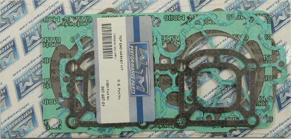 WSM TOP END GASKET KIT YAM 91-93 WR LX W/ 2 PC HEAD 007-607-01