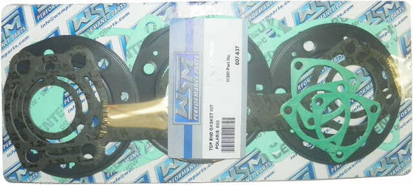 WSM TOP END GASKET KIT POL POL 650 007-637