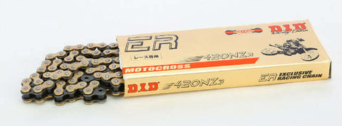 D.I.D SUPER 420NZ3G-120 NON O-RING CHAIN GOLD 420NZ3G120RB