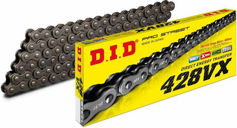 D.I.D PRO STREET VX-RING CHAIN NATURAL 428VXX132FB