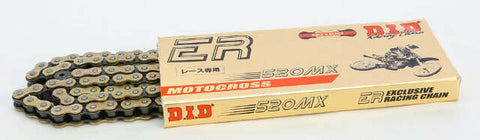 D.I.D HI-PERFORMANCE 520MX-114 RACING CHAIN GOLD 520MXX114RB