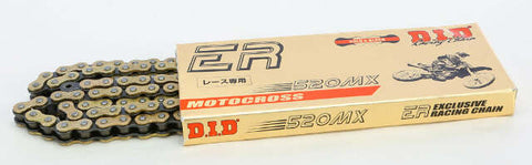 D.I.D HI-PERFORMANCE 520MX-116 RACING CHAIN GOLD 520MXX116RB