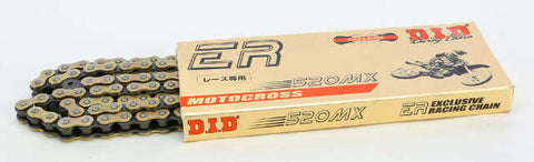 D.I.D HI-PERFORMANCE 520MX-120 RACING CHAIN GOLD 520MXX120RB