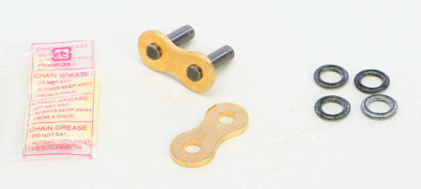 D.I.D EXCLUSIVE RACING 520ERV3 RIVET MASTER LINK GOLD ZJ520ERV3