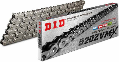 D.I.D SUPER STREET 520ZVMX-100L X-RING ZVMX SERIES NATURAL 520ZVMXX100Z
