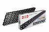 D.I.D SUPER STREET 525ZVMX-120 BLACK/BLACK 525ZVMXB120Z
