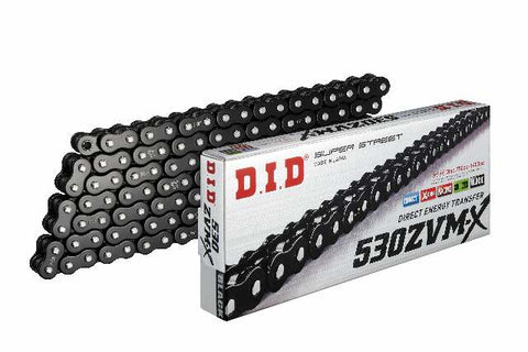 D.I.D SUPER STREET 530ZVMX-120 BLACK/BLACK 530ZVMXB120Z