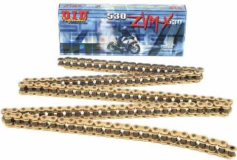 D.I.D SUPER STREET 530ZVMXG-160L X-RING CHAIN GOLD 530ZVMXG160Z