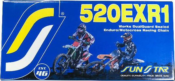 SUNSTAR MASTER LINK EXR1 WORKS CLIP 520 GLD SS520EXR1-L