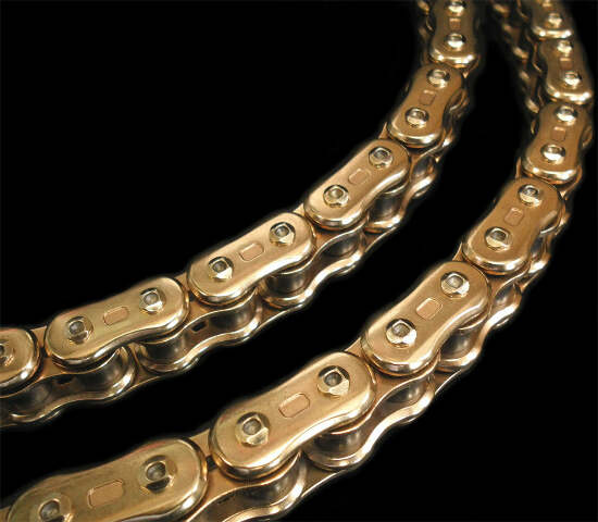 EK CHAIN GP 3D SX2-RING 520-120L GLD 520GP3D-120G
