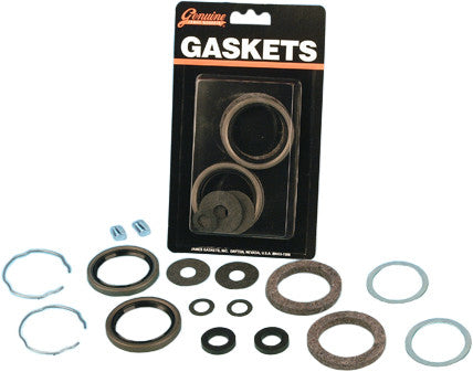 JAMES GASKETS GASKET SEAL FORK W/FELT KIT 45849-49