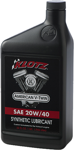 KLOTZ SYNTHETIC LUBRICANT 20W-40 1QT KV-2040