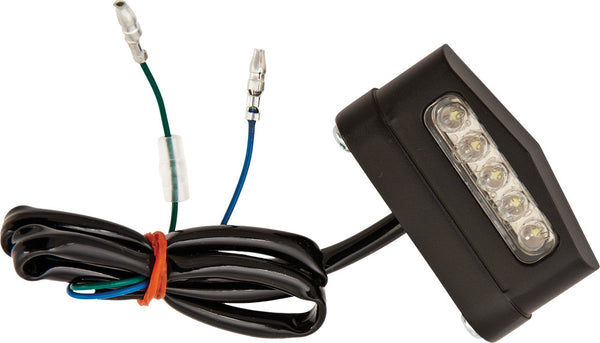 HARDDRIVE 3D LICENSE PLATE LIGHTS 5 LED LIGHT BLACKE L12-6024ABE