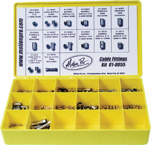MOTION PRO CABLE FITTINGS KIT 01-0055