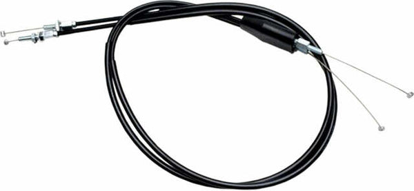 MOTION PRO BLACK VINYL THROTTLE PUSH-PULL CABLE SET 02-0414