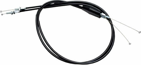 MOTION PRO BLACK VINYL THROTTLE PUSH-PULL CABLE SET 02-0414