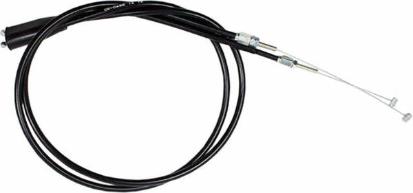 MOTION PRO BLACK VINYL THROTTLE PUSH-PULL CABLE SET 02-0486
