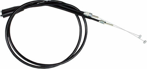 MOTION PRO BLACK VINYL THROTTLE PUSH-PULL CABLE SET 02-0486