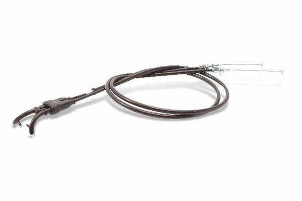 MOTION PRO BLACK VINYL THROTTLE PUSH-PULL CABLE SET 02-0616
