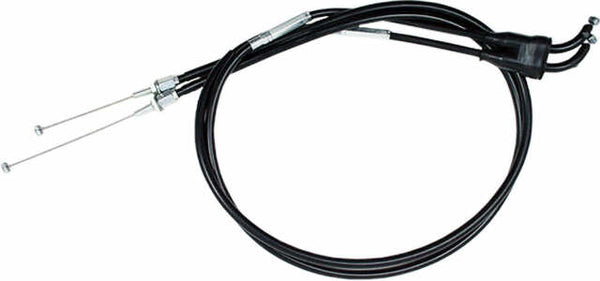 MOTION PRO BLACK VINYL THROTTLE PUSH-PULL CABLE SET 03-0365